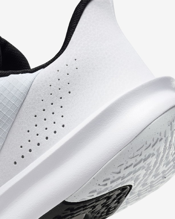 Giày Bóng Rổ Chính Hãng - Nike Precision 7 'White Black' - FN4322-101