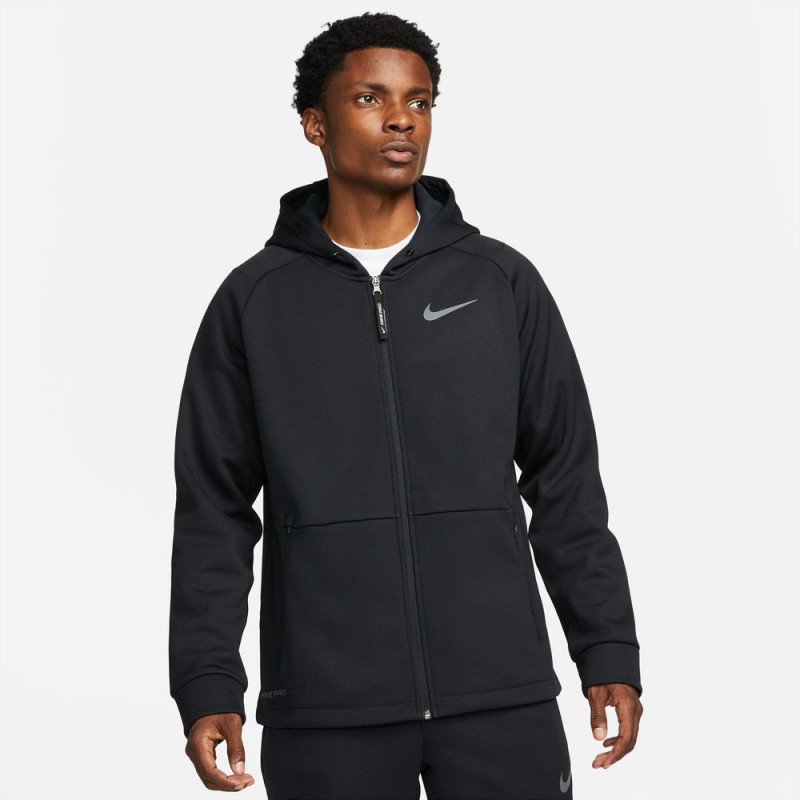 Áo Khoác Chính Hãng -  Nike Pro Therma-FIT Jacket Black - DD2124-010
