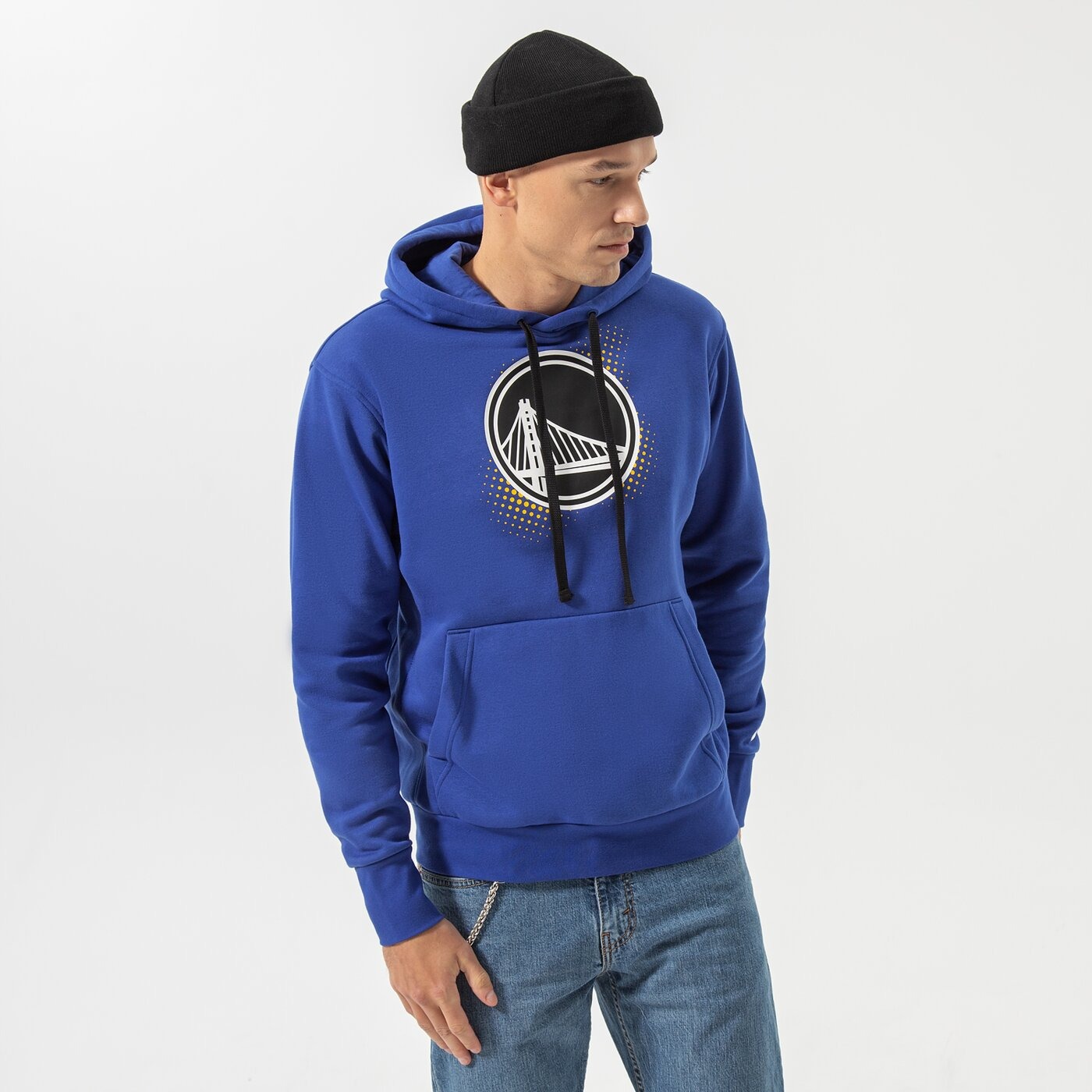 Áo Hoodie Nỉ Nam Nike Golden State Warriors NBA 'Blue' - DH9301-495