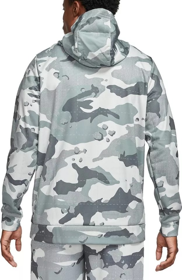 Áo Hoodie Chính Hãng - Nike Men's Therma Camo Training Hoodie 'Gray' - DD1757-043
