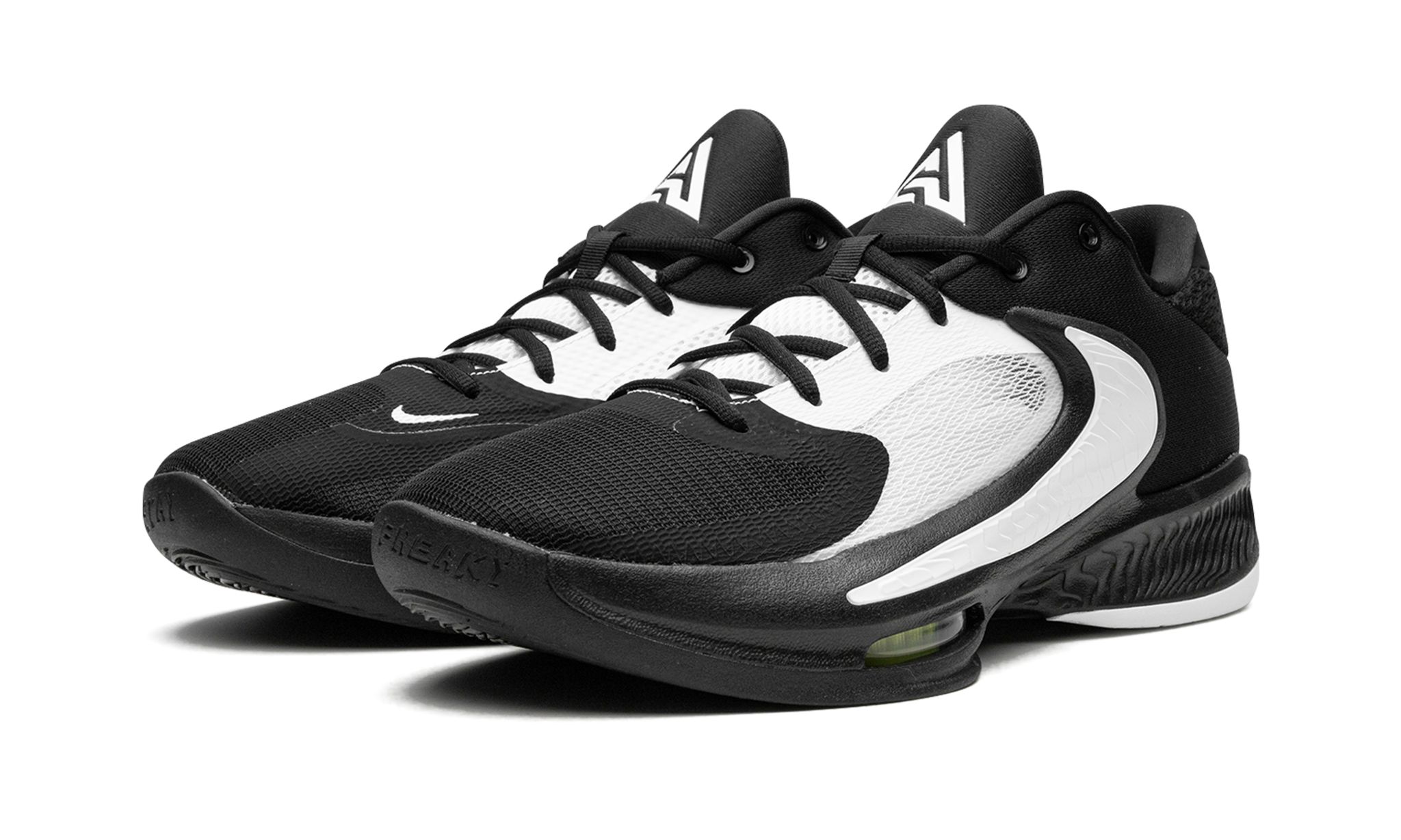 Giày Bóng Rổ Chính Hãng Nike Zoom Freak 4 TB 'Black White' - DO9679-002