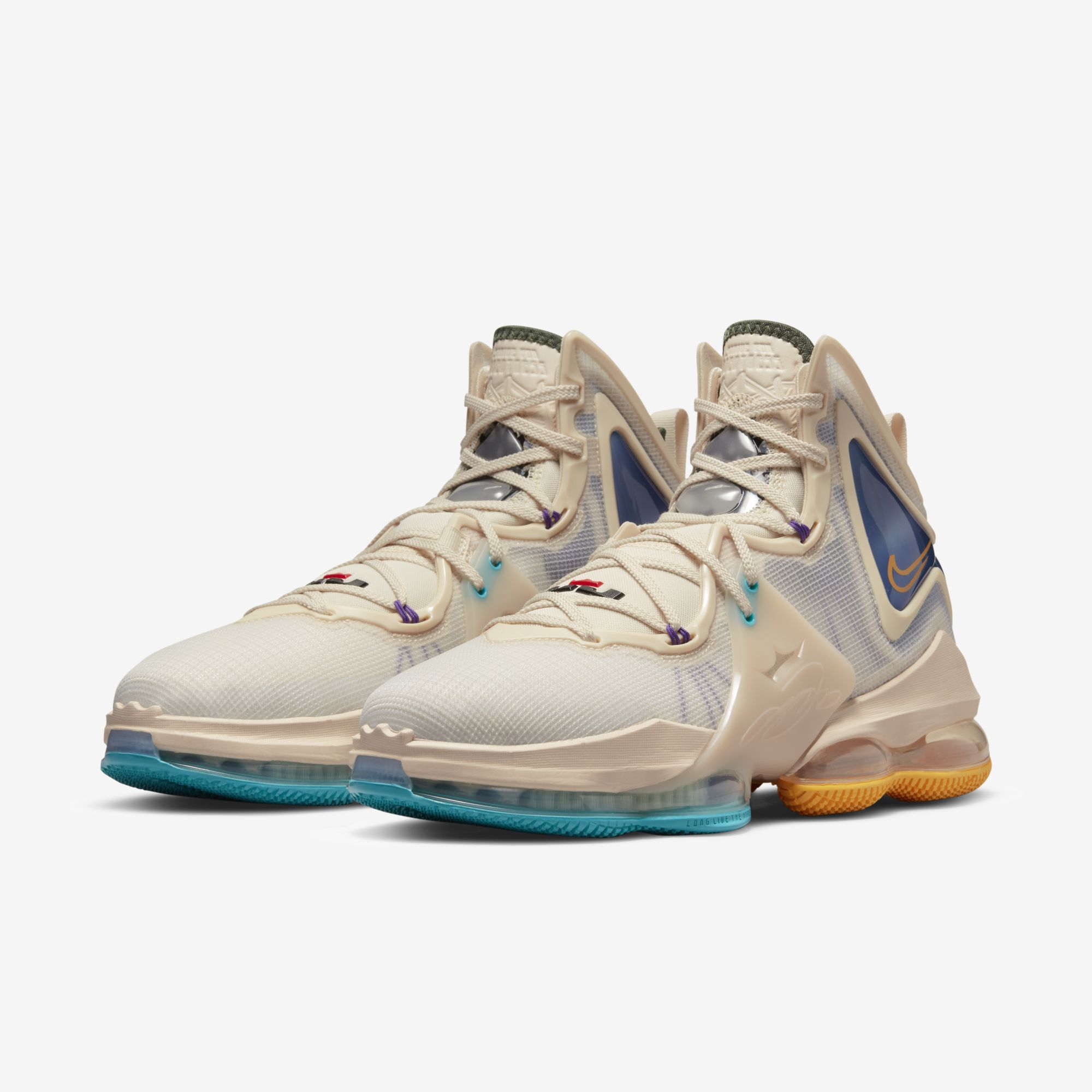 Giày Bóng Rổ Nike Chính Hãng Lebron 19 Xix Minneapolis Lakers - DC9339-200