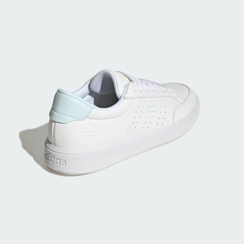 Giày Casual Chính Hãng -Adidas Vegan Court White Blue - GX1760