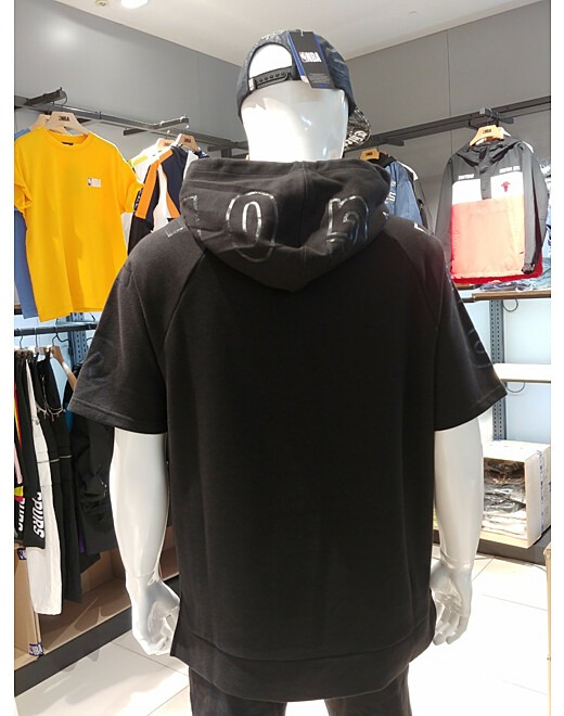 Áo Hoodie Chính Hãng - Áo Hoodie Tay Ngắn NAB Chicago Bulls 'Black' - N202TH030P