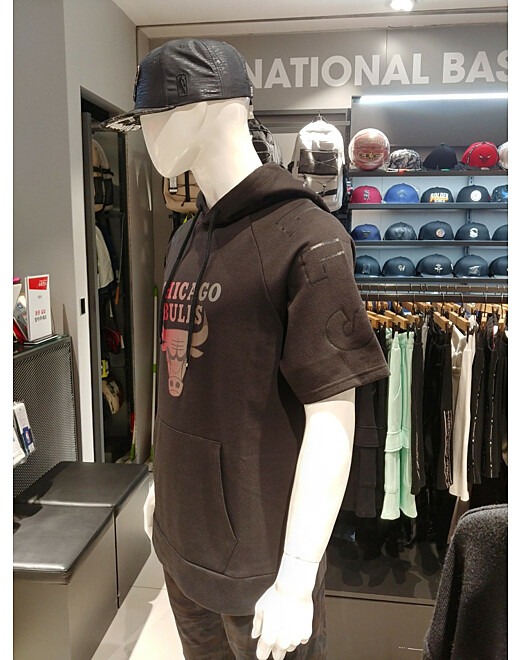 Áo Hoodie Chính Hãng - Áo Hoodie Tay Ngắn NAB Chicago Bulls 'Black' - N202TH030P