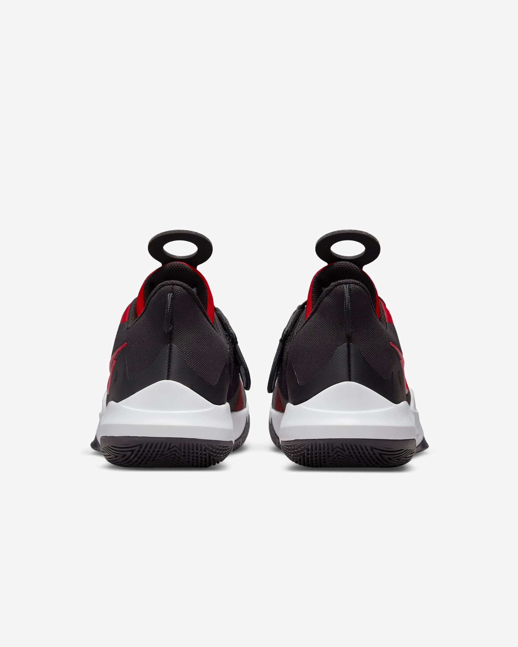 Giày Bóng Rổ Chính Hãng Nike Precision 6 VI Flyease Black/University Red - DJ7552-002