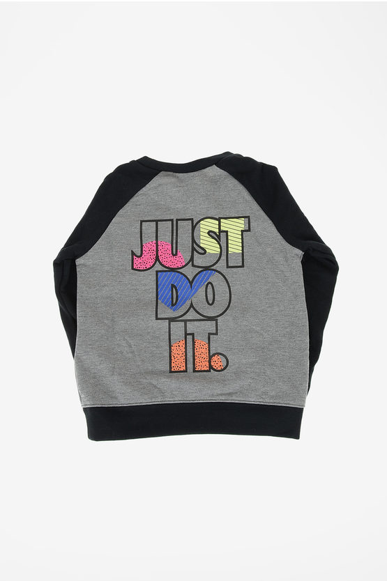 Áo Trẻ Em - Nike Kids Printed Crewneck - 86G985-GEH