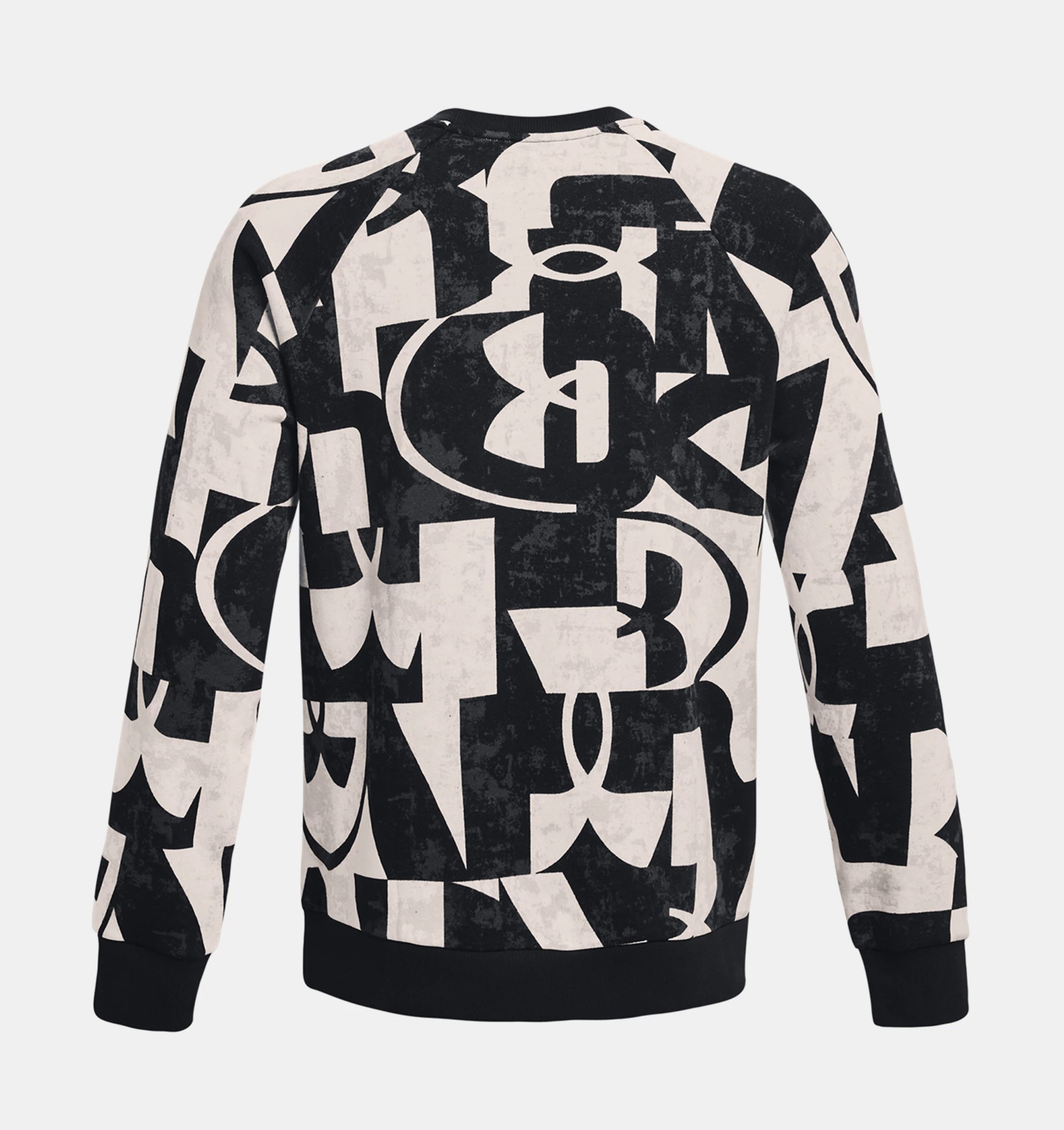 Áo Sweater Chính Hãng - Under Armour Mens Rival Fleece 'Black/Be' - 1379755-010