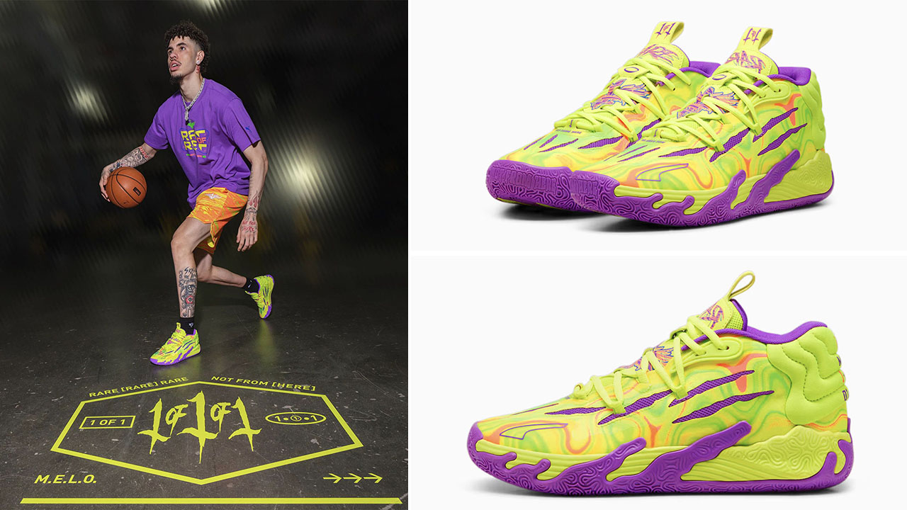 Giày Bóng Rổ Chính Hãng - Puma LaMelo Ball MB.03 'Spark Safety Yellow' - 379898-01