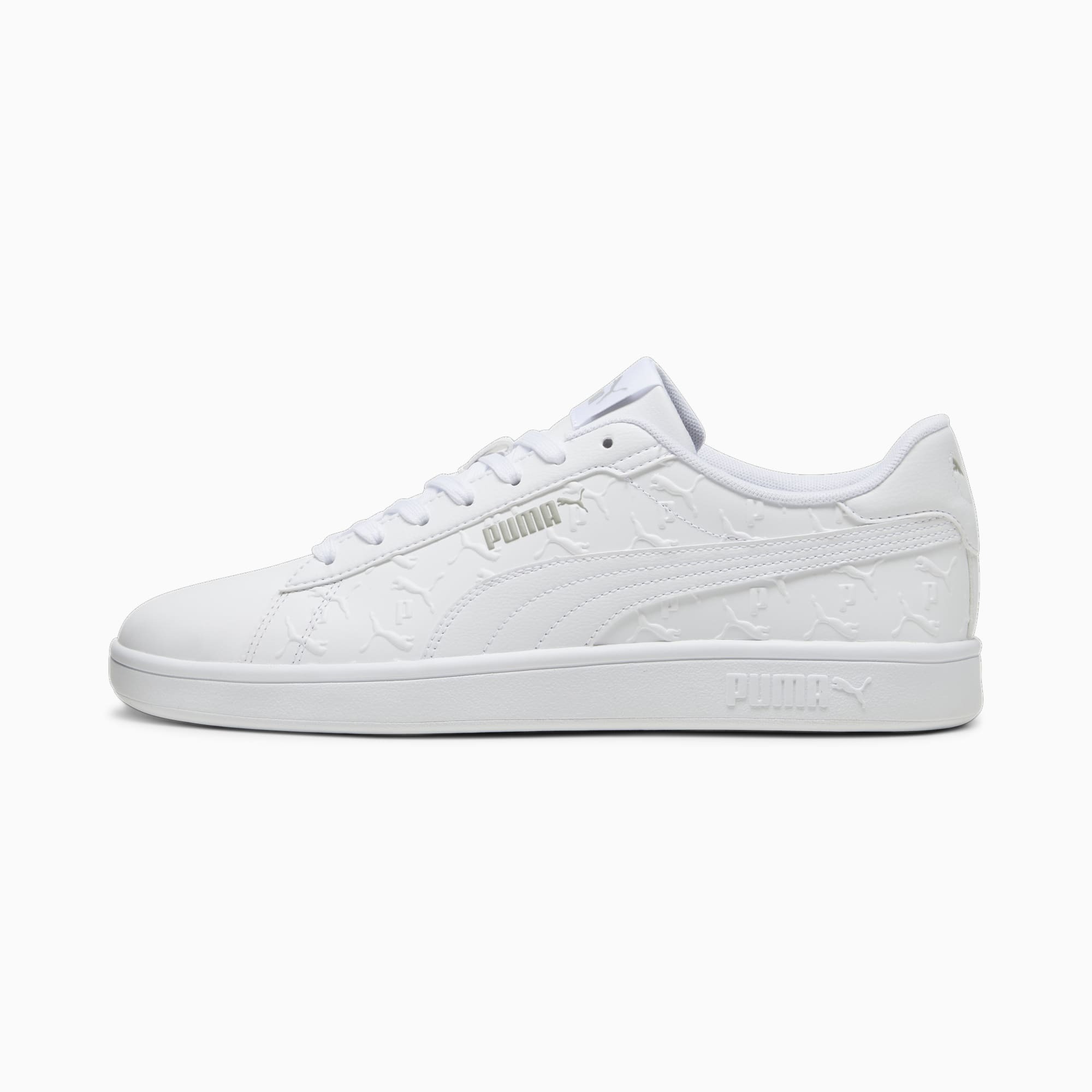 Giày Sneaker Chính Hãng - Puma Smash 3.0 Superlogo Unisex 'White' - 395090-02