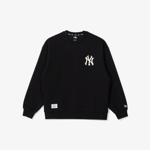 Áo Sweater Chính Hãng - Newera NY Logo Thêu 'Black' - 13781154