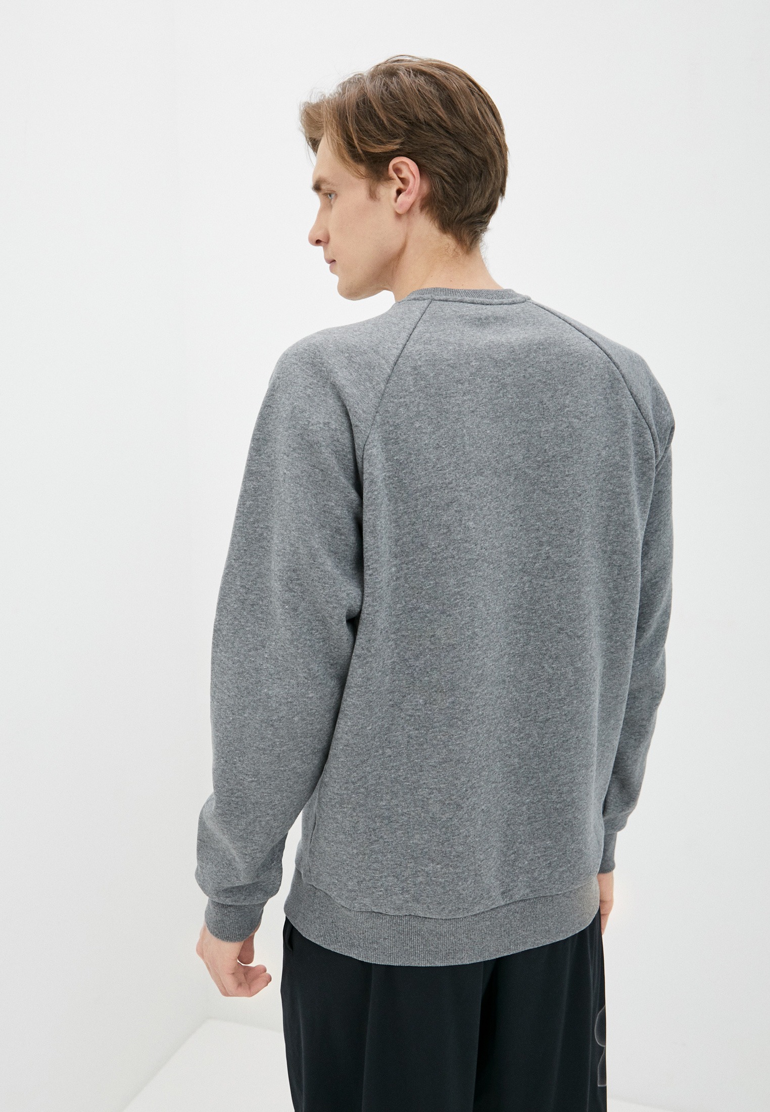 Áo Sweater Chính Hãng - Under Armour Hustle Fleece 'Gray' - 1357096-012