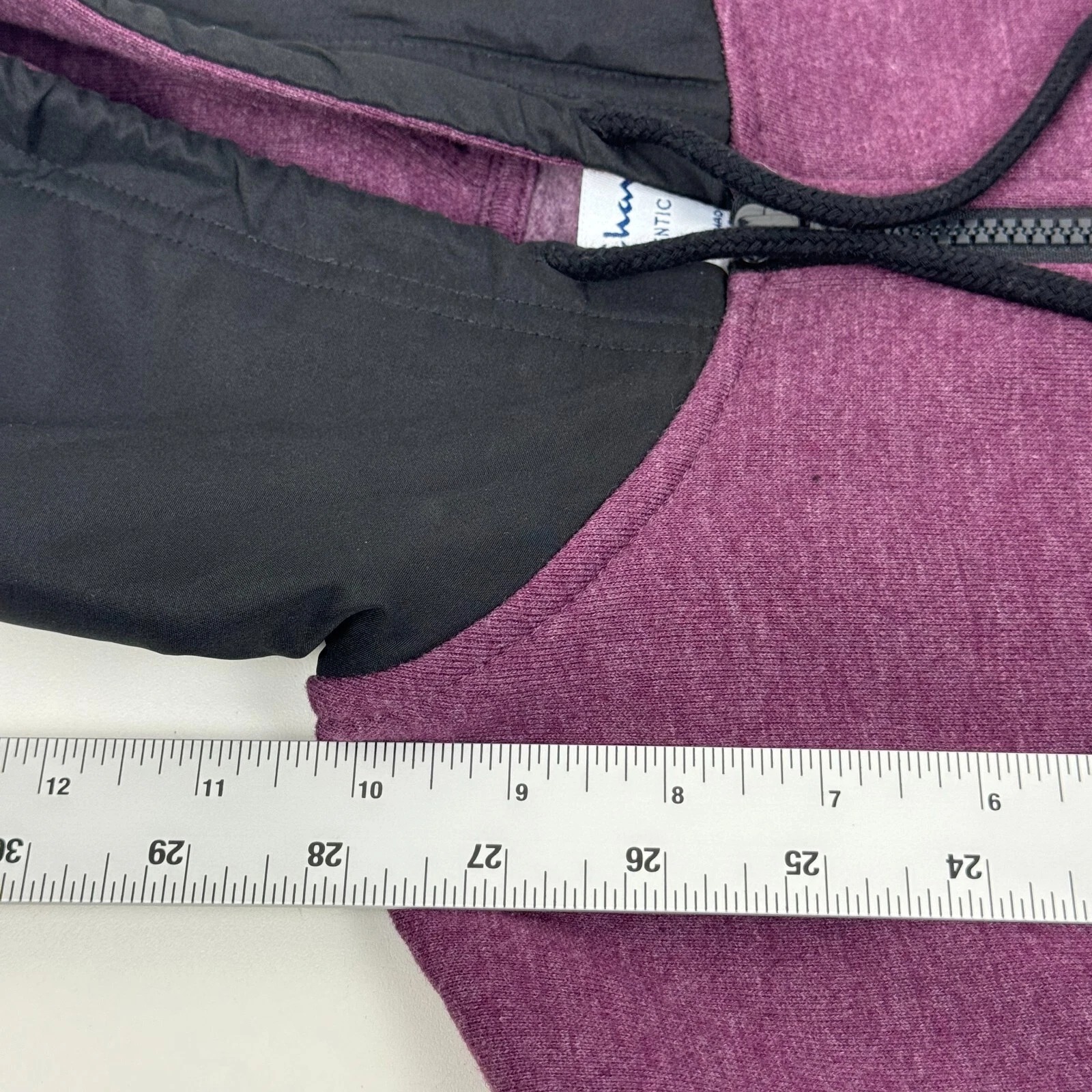  Áo Hoodie Chính Hãng - Champion Men’s Fleece Lined Hoodie “Purple/Black” - CH-QZ-PU1