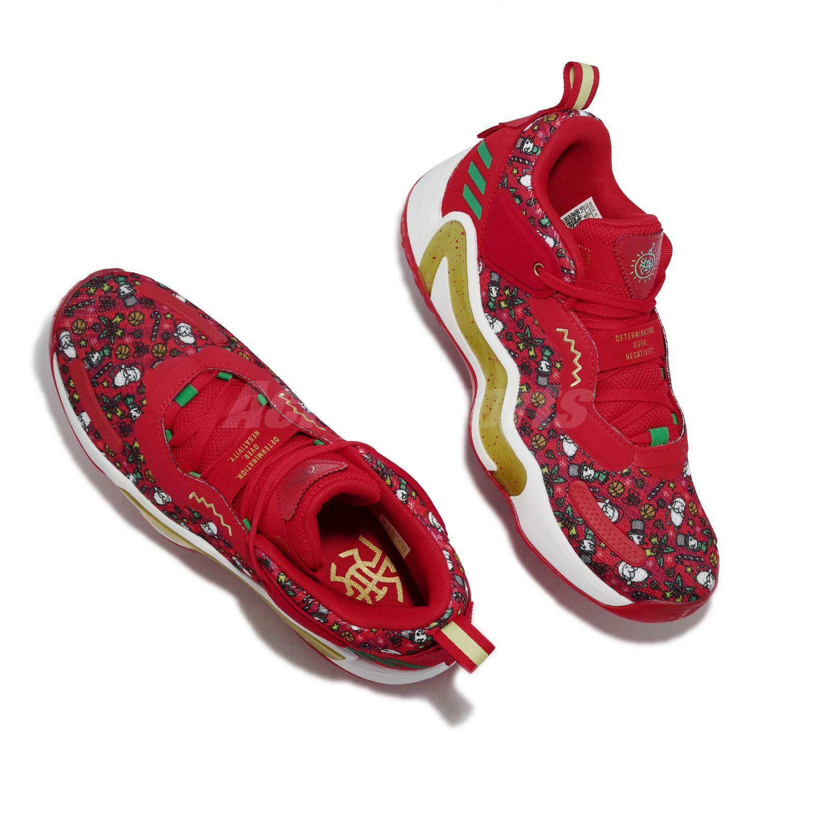 Giày Bóng Rổ Chính Hãng Adidas D.O.N. Issue 3 GCA Christmas Men Basketball - GY0322