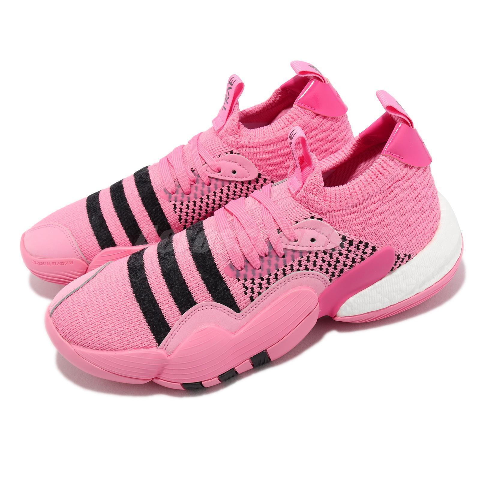 GIÀY BÓNG RỔ CHÍNH HÃNG ADIDAS - Trae Young 2 Pink Trap House Black - IE1667