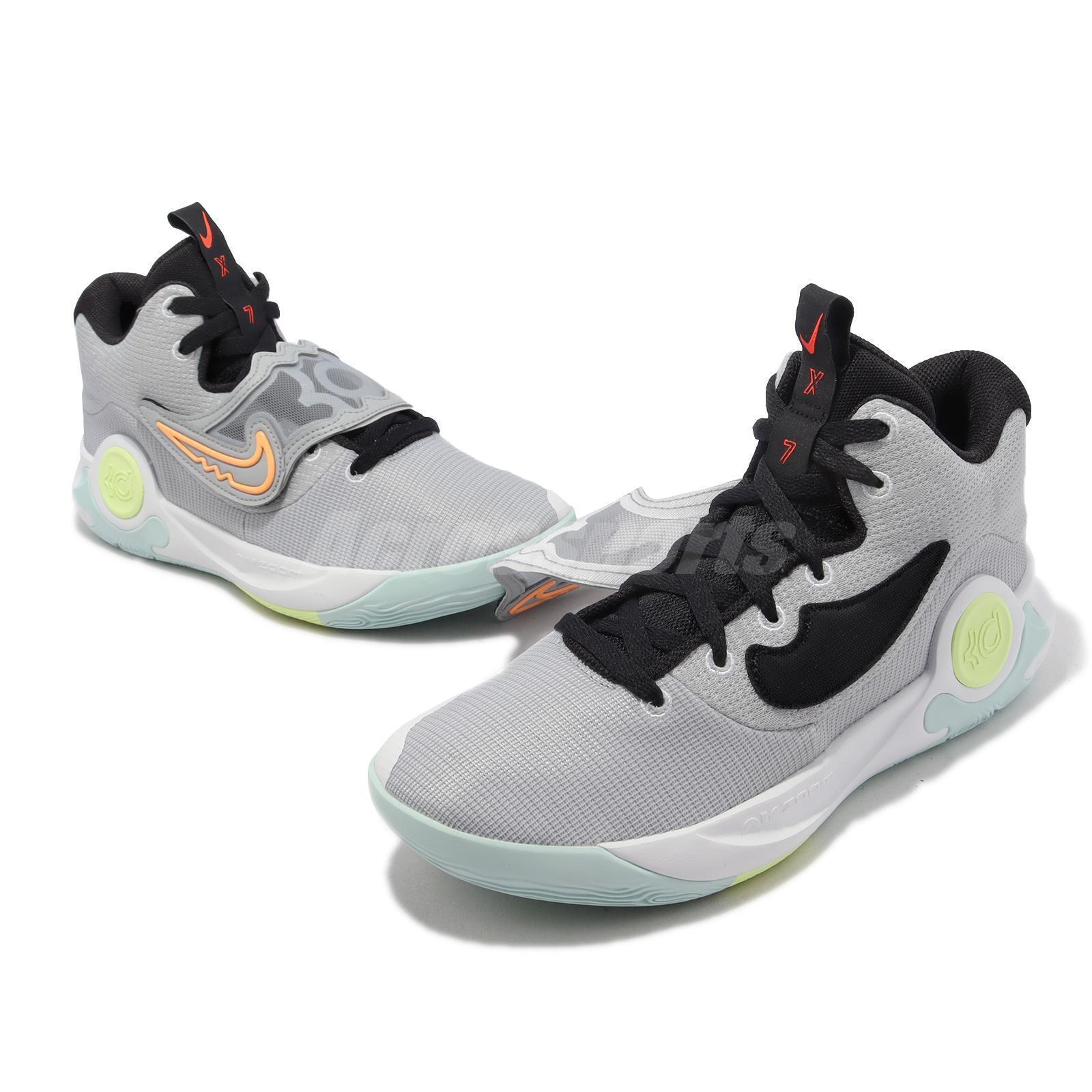 Giày Bóng Rổ Nike - KD Trey 5 X 'Wolf Grey Volt Crimson' - DJ7554-009