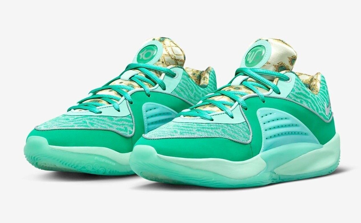 Giày Bóng Rổ Chính Hãng - KD 16 'Mint Foam Stadium Green' - DV2916-301