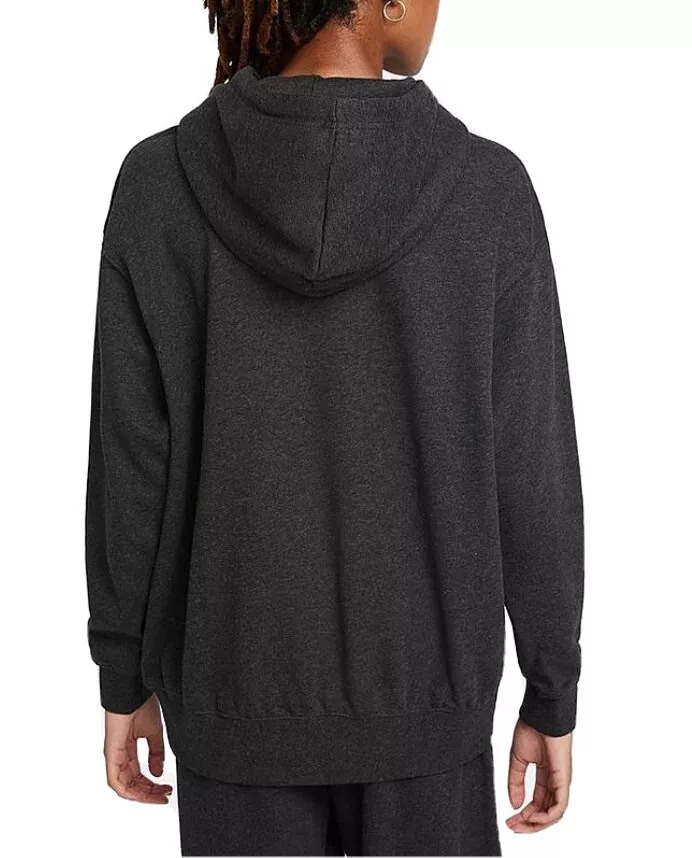 Áo Hoodie Chính Hãng - Nike Sportwear Unisex Women Fleece Dark Grey - DJ6939-010