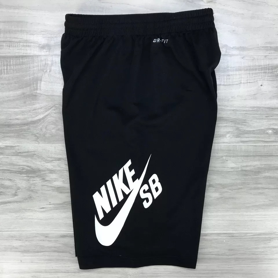 Quần Trẻ Em - Nike SB Boys Youth Black Back Pocket Skateboarding Shorts - DO87-023