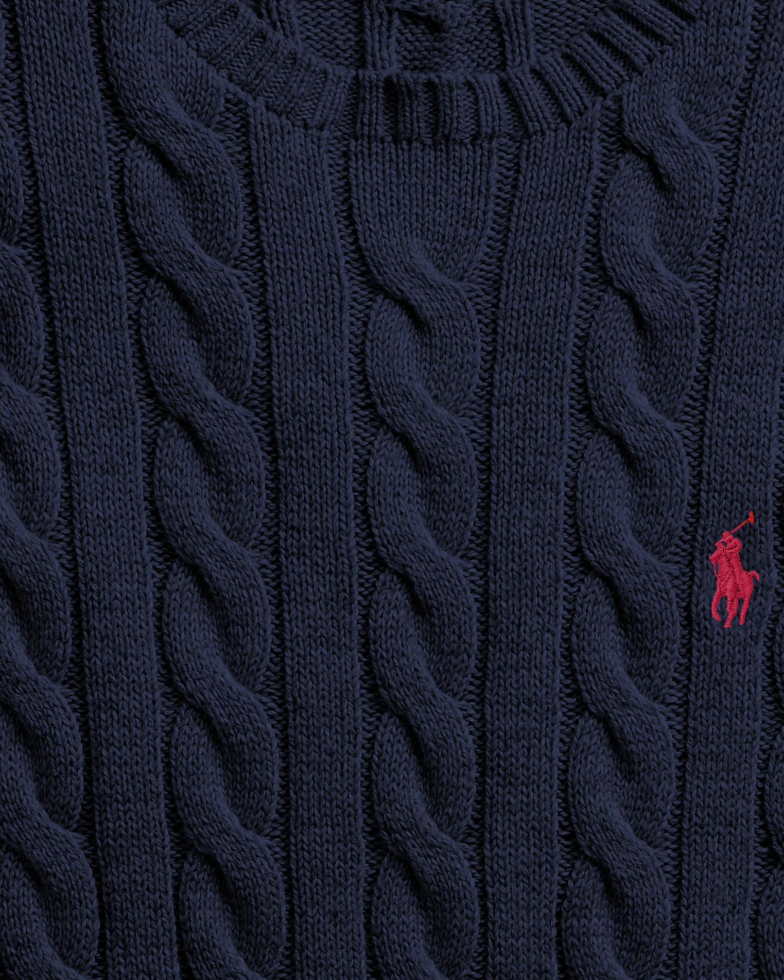 Áo Sweater Chính Hãng - Polo Ralph Lauren Cable-Knit Cotton Sweater 