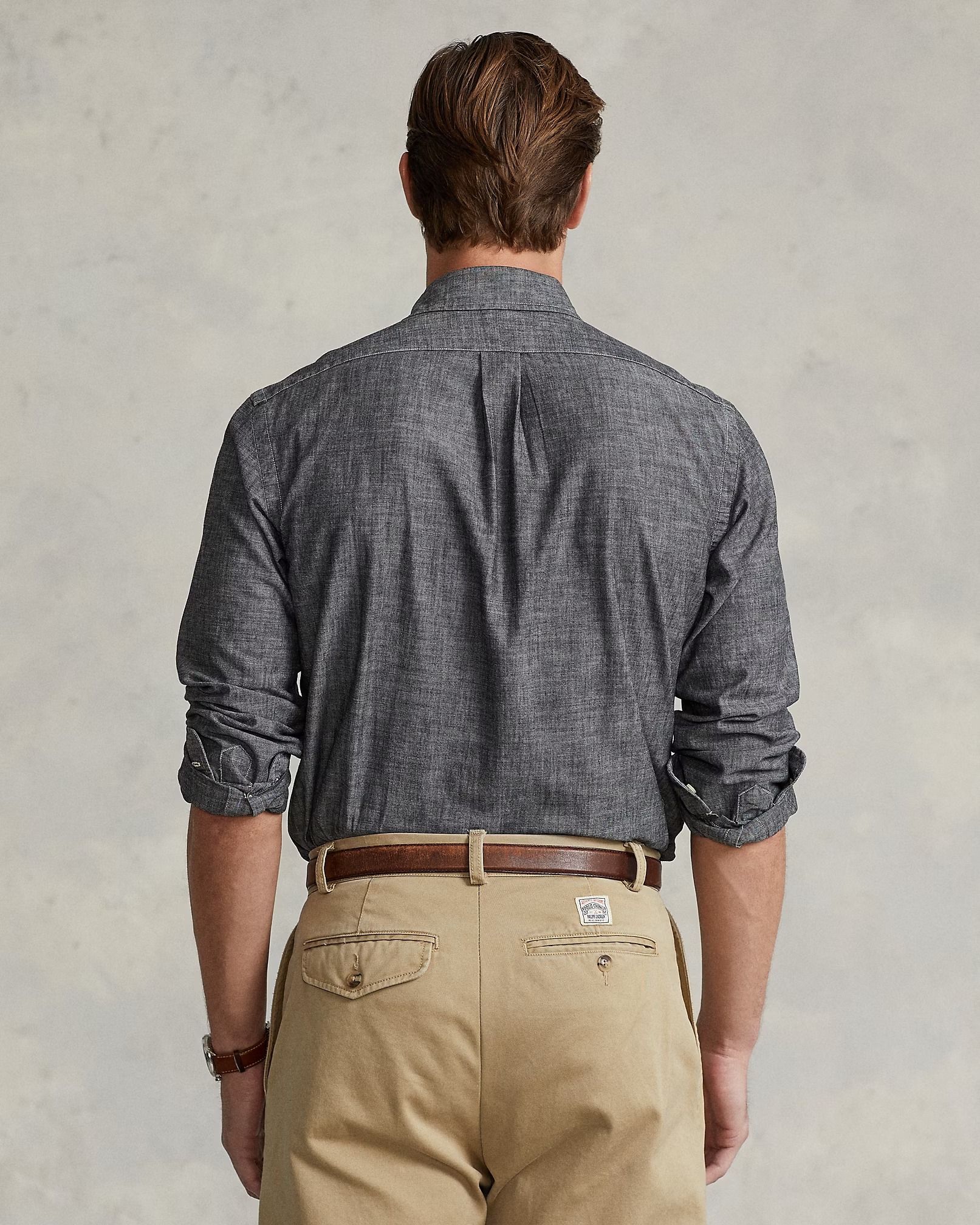 Áo Sơ Mi Chính Hãng - Polo Ralph Lauren Classic Fit ChamBray 