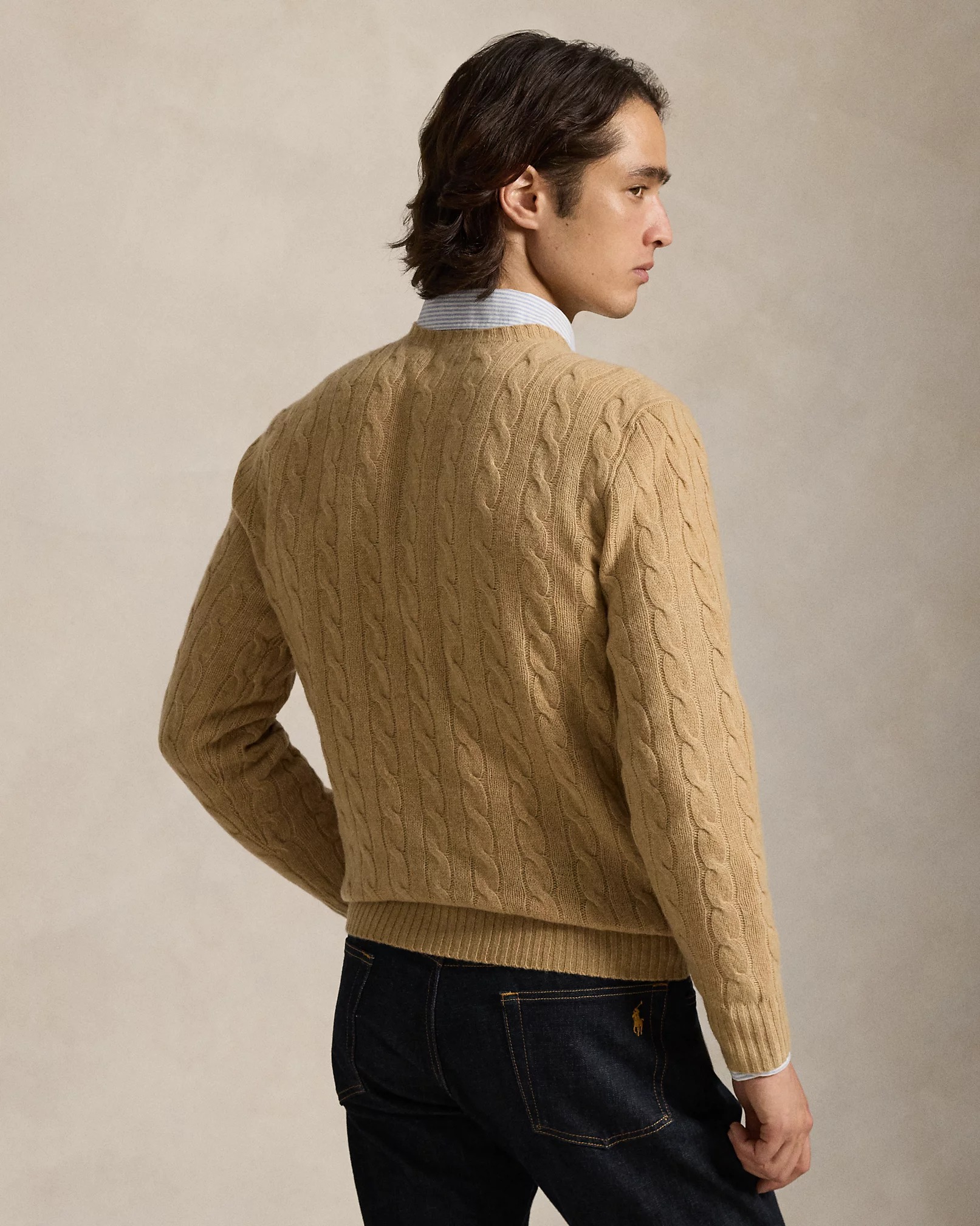 Áo Sweater Chính Hãng - Polo Ralph Lauren Cable-Knit Cotton Sweater 