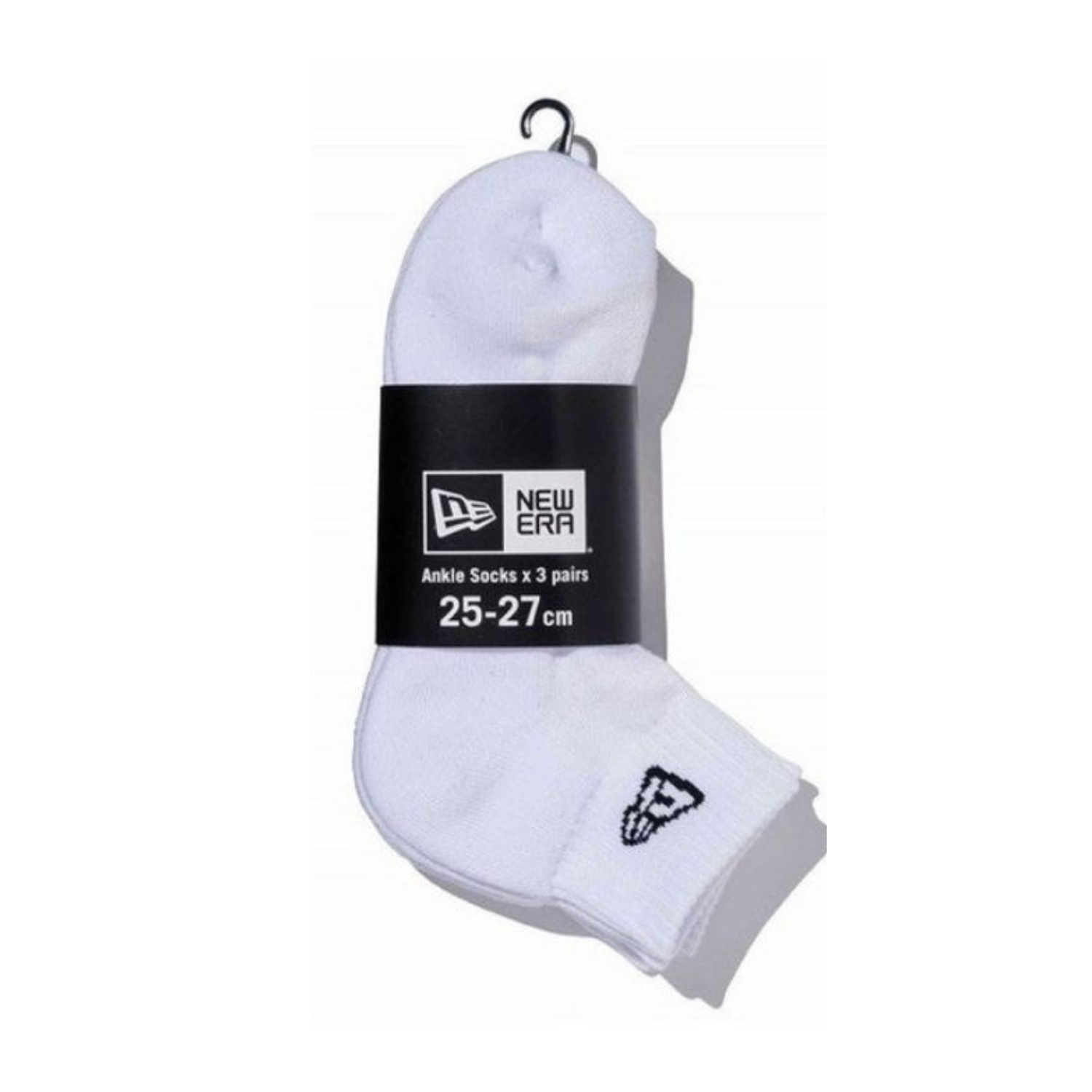 Phụ Kiện Chính Hãng - Tất Newera Ankle Sock White (3 đôi/pack) - 11531694-100