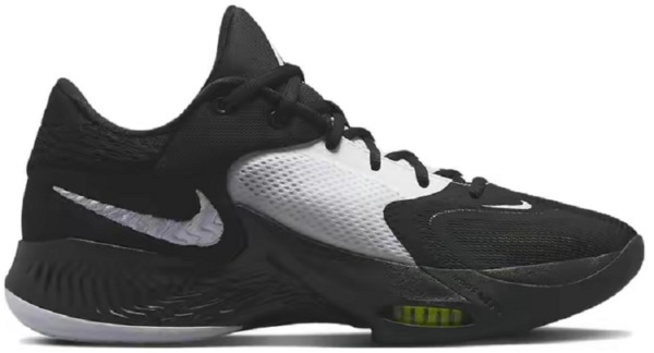 Giày Bóng Rổ Chính Hãng Nike Zoom Freak 4 TB 'Black White' - DO9679-002