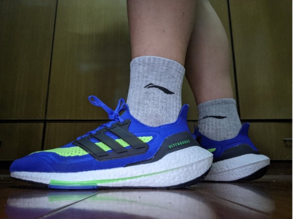 Giày Casual Chính Hãng - Adidas Ultraboost 21 'Sonic Ink Screaming Green' - S23873