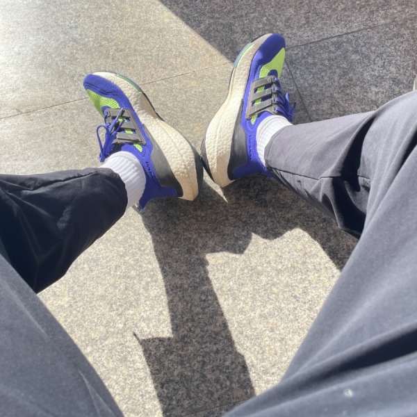 Giày Casual Chính Hãng - Adidas Ultraboost 21 'Sonic Ink Screaming Green' - S23873