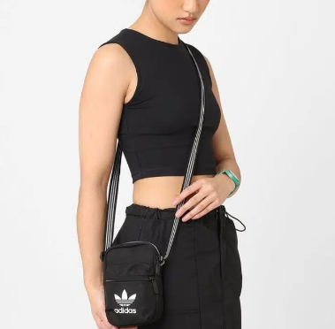 Phụ Kiện Chính Hãng - Túi Chéo Adidas Festival Classic Adicolor ''Black''- IJ0765