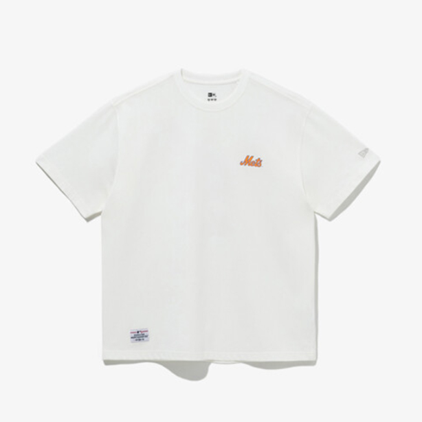 Áo Tshirts Chính Hãng - New Era New York Apple Mets White - 14413058