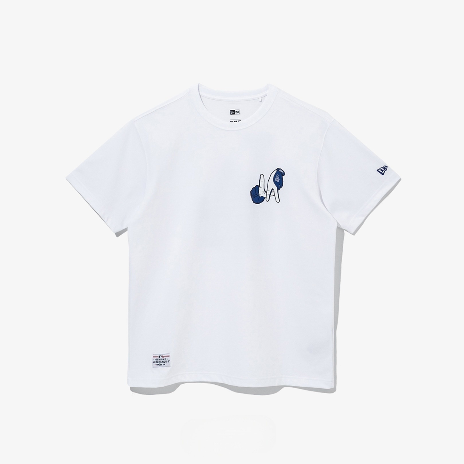 Áo Thể Thao Hè - Áo Thun New Era x MLB LA Hand Signed 'White' - 13086573 Quyetsneaker