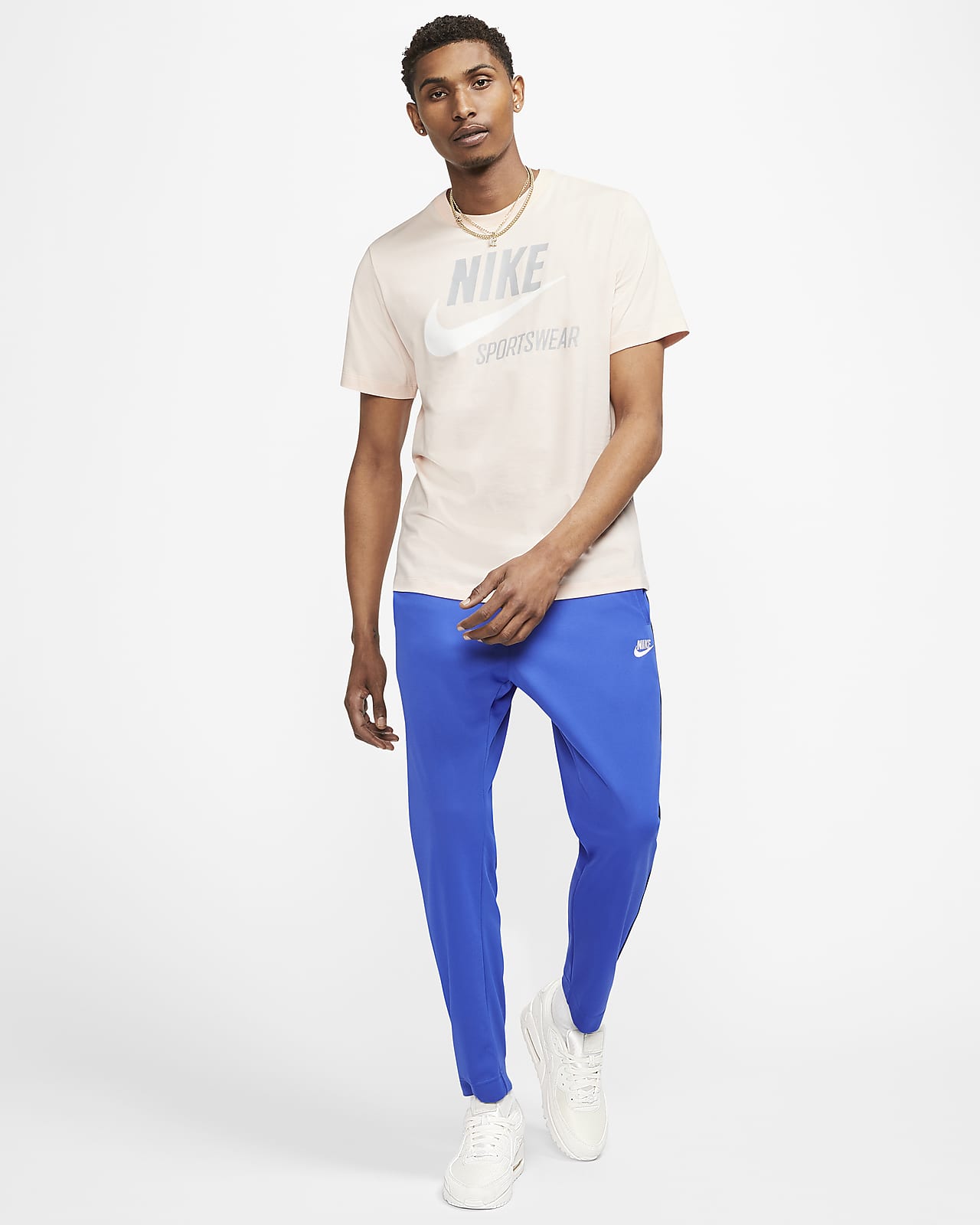 QUẦN DÀI CHÍNH HÃNG - NIKE Sportswear Men's Pants Blue/White - AR2246-481