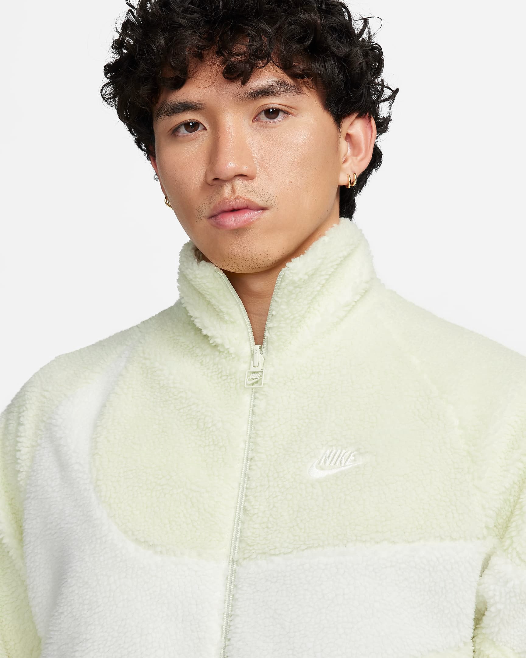 Áo Khoác Lông/Gió 2 Chính Hãng - Nike Sportswear Swoosh Men's Full-Zip Reversible Jacket - BQ6546-020