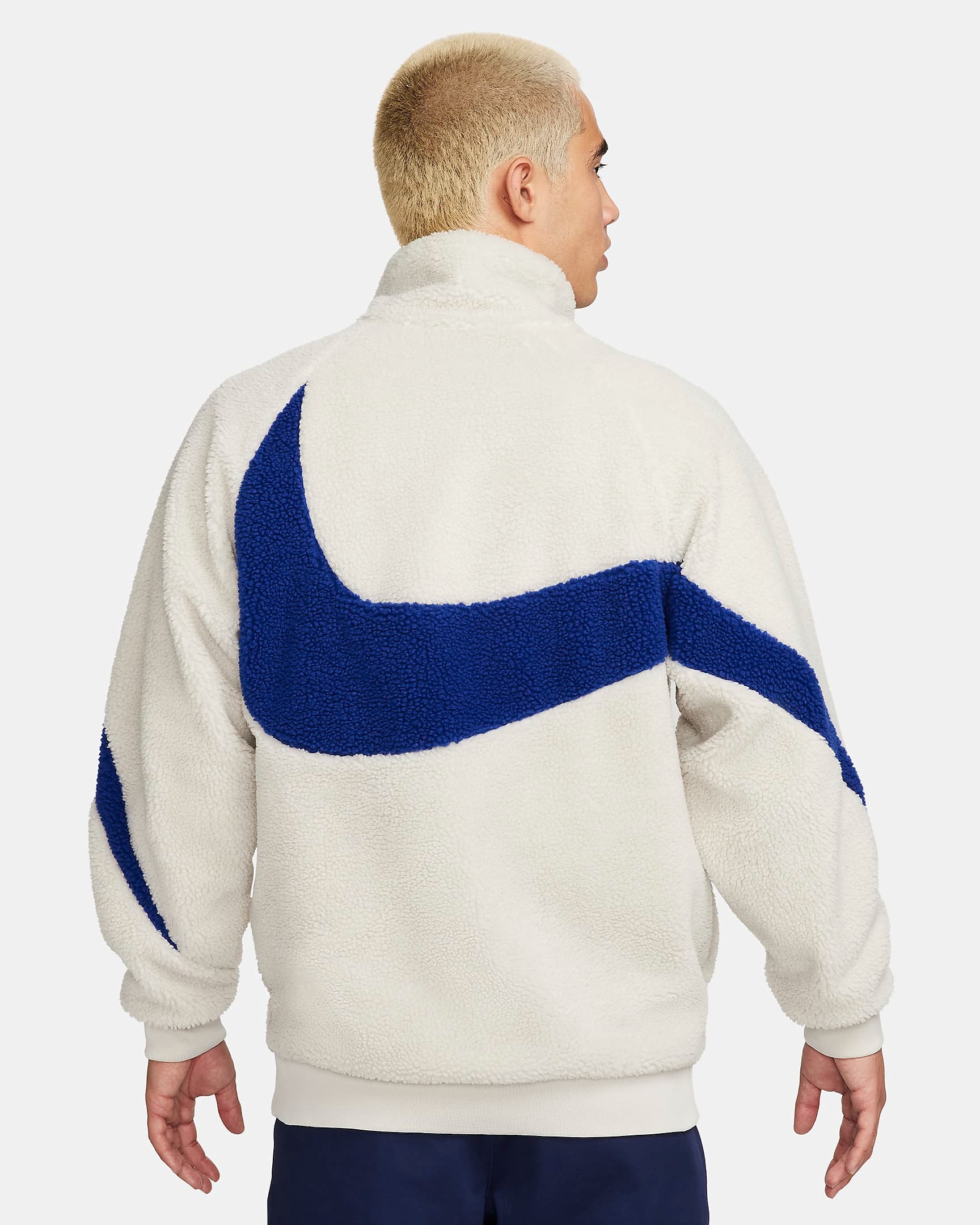 Áo Khoác Lông Chính Hãng - Nike Sportswear Swoosh Men's Full-Zip 