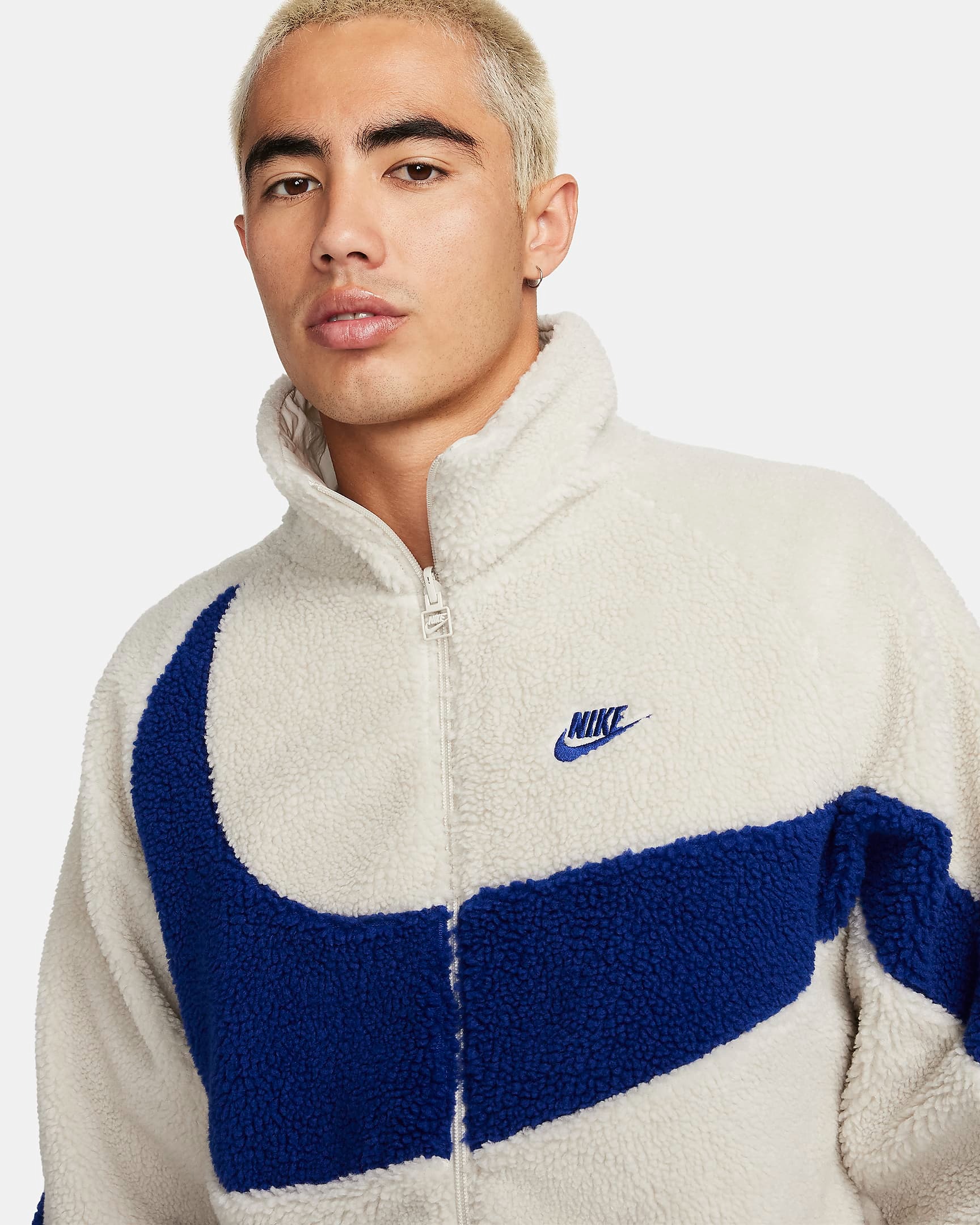 Áo Khoác Lông Chính Hãng - Nike Sportswear Swoosh Men's Full-Zip 