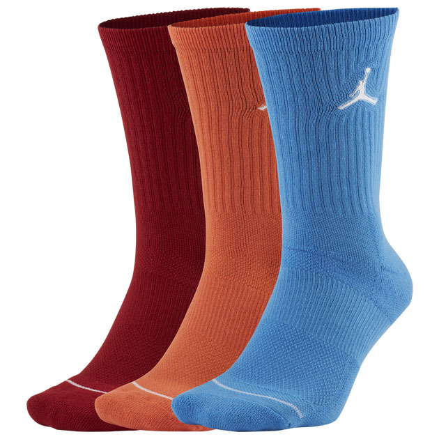 Phụ Kiện Chính Hãng - Tất Jordan Jumpman Basketball Everyday Max Crew Socks Mix Gold (Pack/3 đôi) - SX5545-911