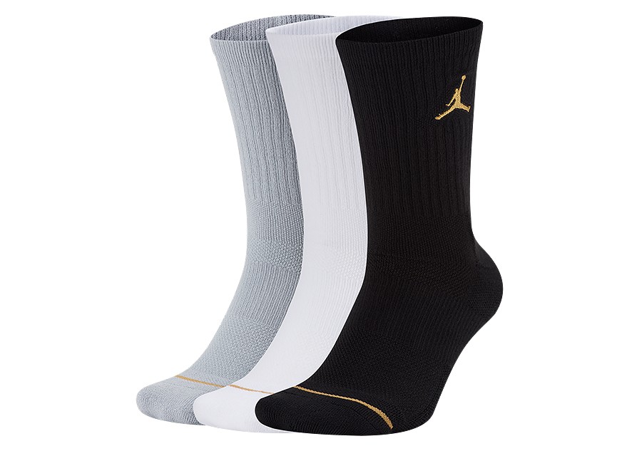 Phụ Kiện Chính Hãng - Tất Jordan Jumpman Basketball Everyday Max Crew Socks Mix Grey (Pack/1 đôi) - SX5545-915