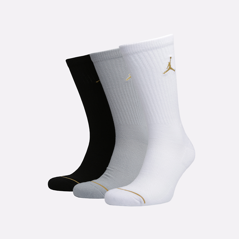Phụ Kiện Chính Hãng - Tất Jordan Jumpman Basketball Everyday Max Crew Socks Mix Grey (Pack/1 đôi) - SX5545-915