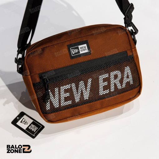 Phụ Kiện Chính Hãng - Túi Chéo New Era Shoulder Pouch Bag Large Brown/Orange - 12325633 - 02