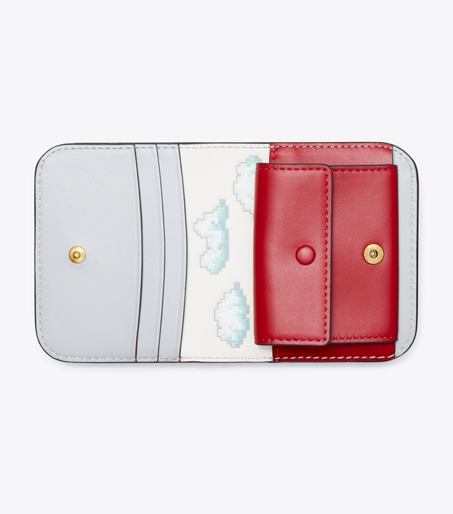 PHỤ KIỆN CHÍNH HÃNG - Ví TORY BURCH DRAGON MINI WALLET - 159234-104