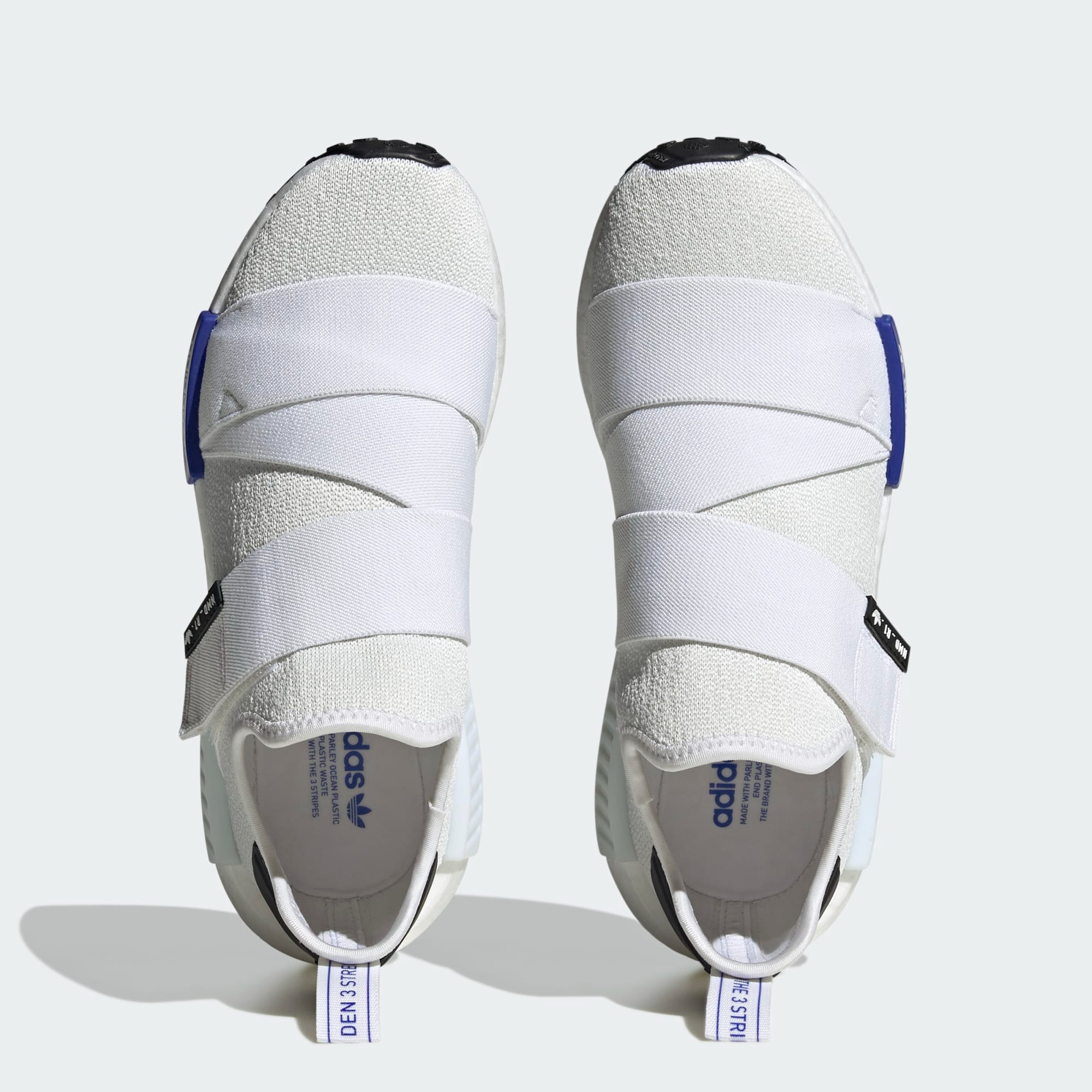 Giày Casual Chính Hãng - Adidas NMD_R1 Strap '' White Lucid Blue '' HQ4245 / T