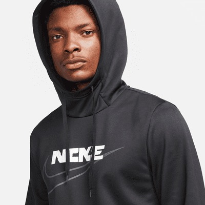 Áo Hoodie Nỉ Nam Nike Training 'Black Grey' - DD1766-010