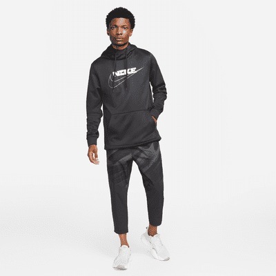 Áo Hoodie Nỉ Nam Nike Training 'Black Grey' - DD1766-010