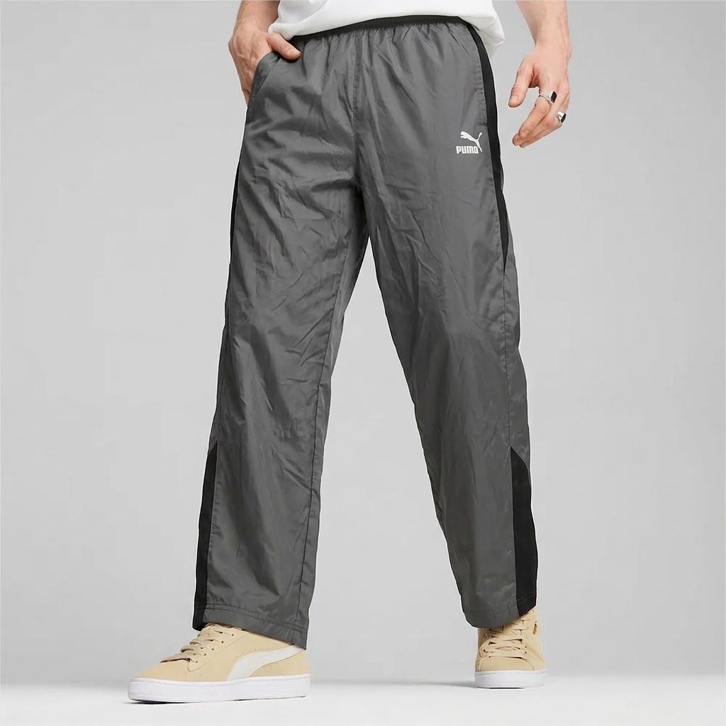 Quần Dài Chính Hãng - Puma REACTIVE Tricot Lining Woven Pants 'Grey' - 656546-02
