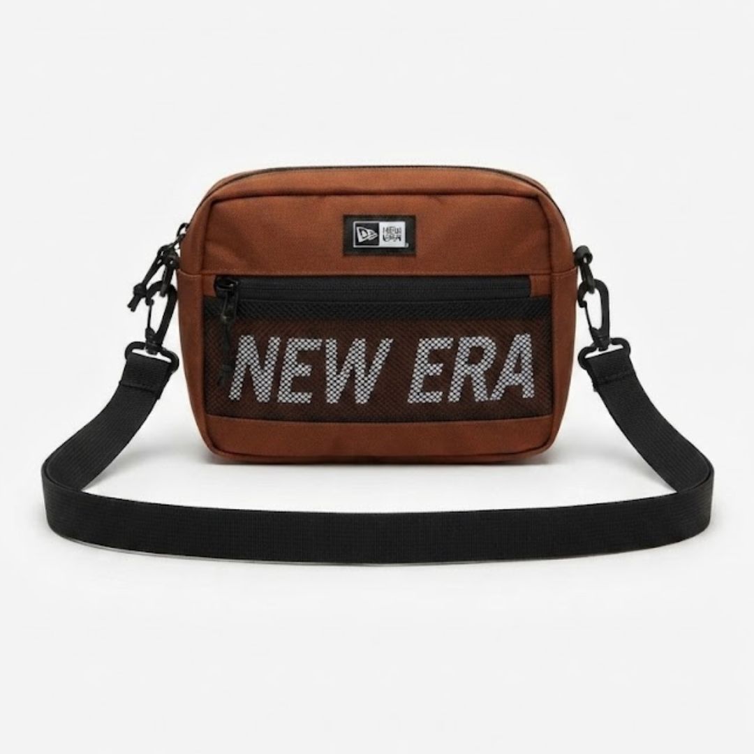 Phụ Kiện Chính Hãng - Túi Chéo New Era Shoulder Pouch Bag Large Brown/Orange - 12325633 - 02