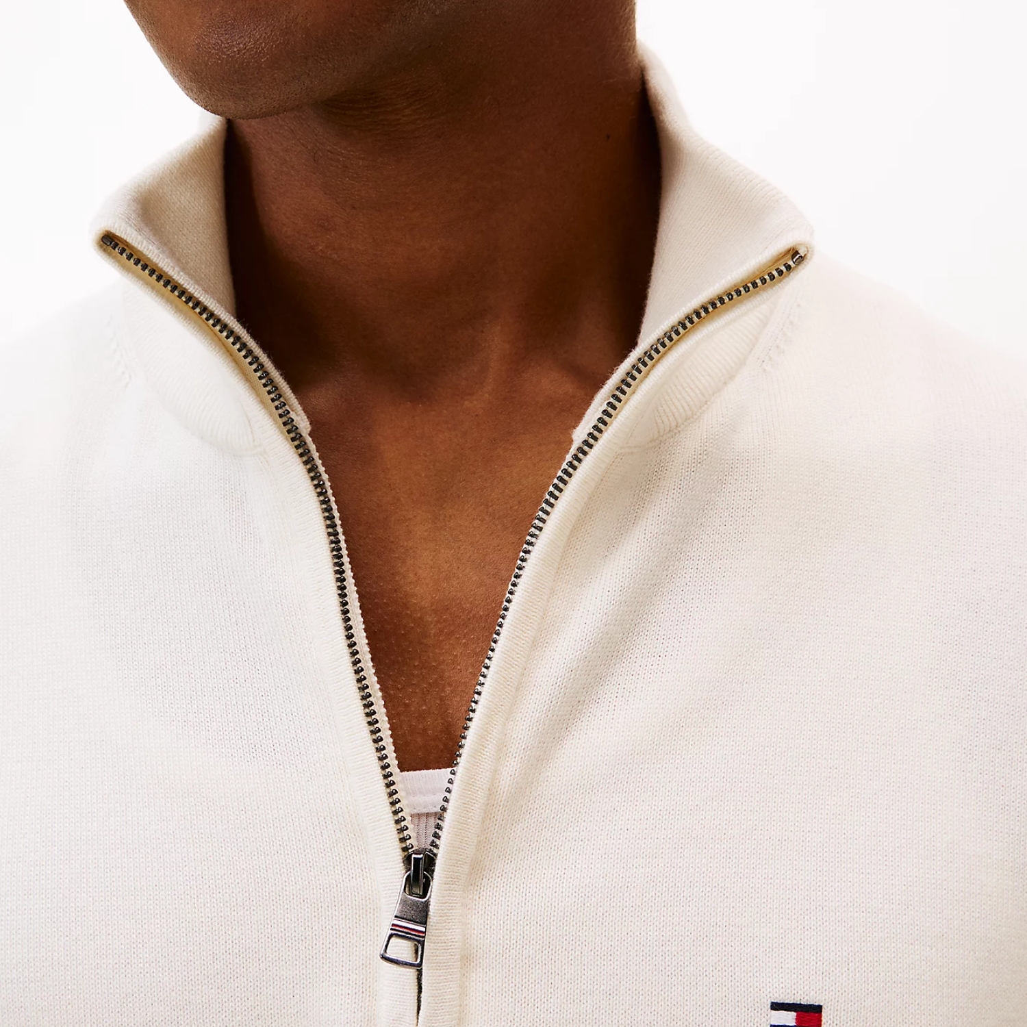 Áo Sweater Chính Hãng - Áo Len Tommy Hilfiger Men's Hefzip Sweater 