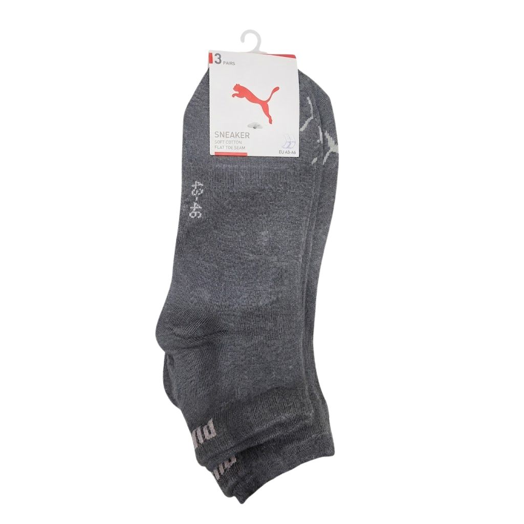 Phụ Kiện Chính Hãng - Tất Puma Low-Cut Socks Pack 3 Đôi 