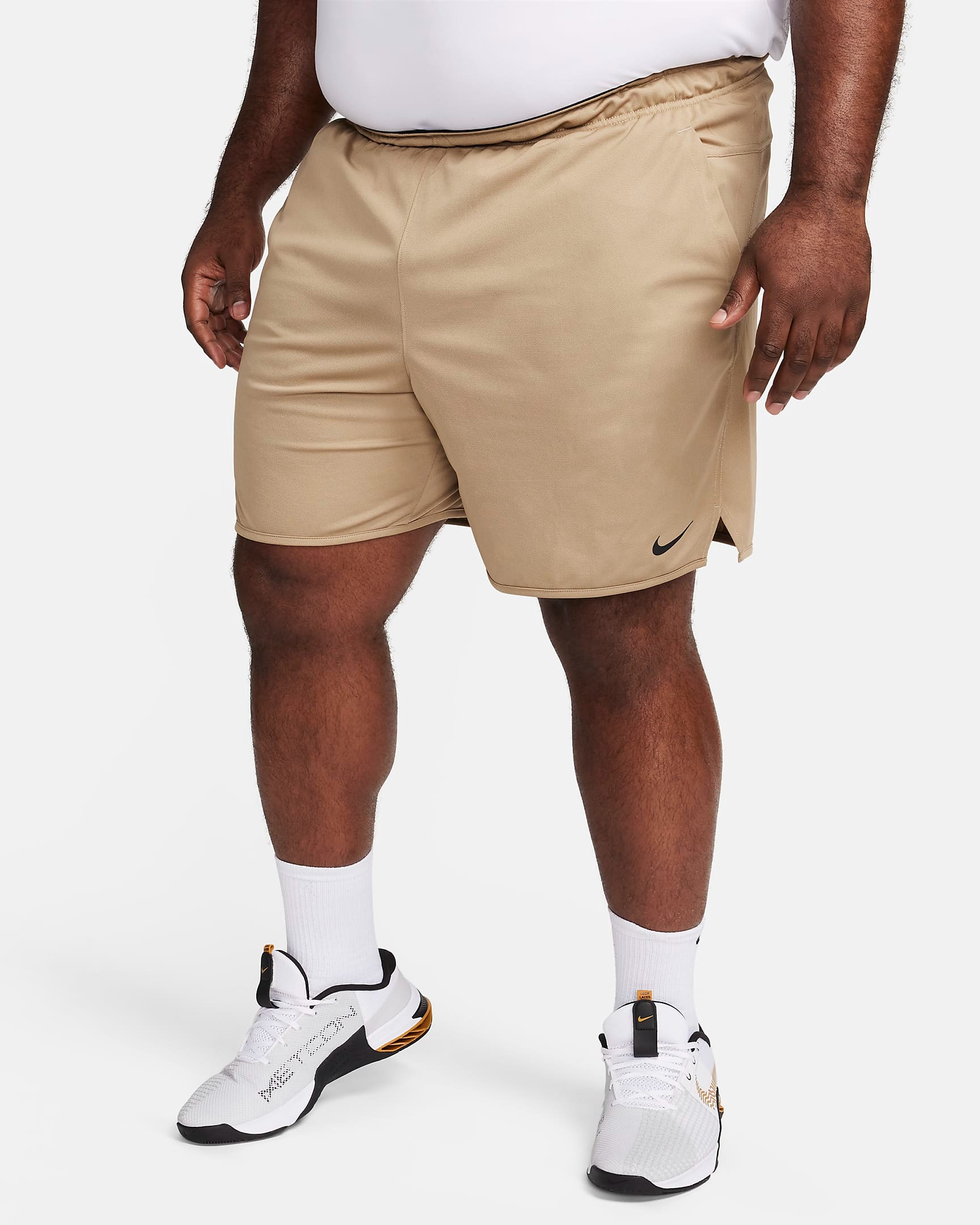 Quần Shorts - Nike Unlined Dri-Fit 'Beige' - FB4196-247